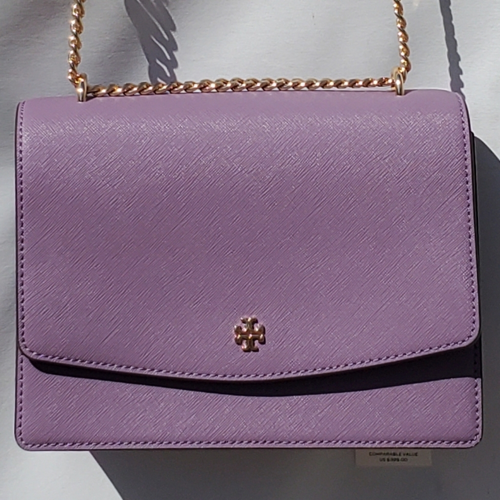 Original! Tory Burch Pebbled Leather. - Picture 9 of 16